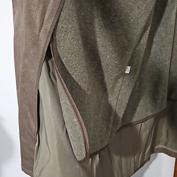 London Fog Trench Coat Size 12 - Picture 6 of 6